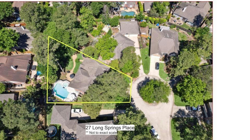27 LONG SPRINGS PL, THE WOODLANDS, TX 77382, photo 1 of 36