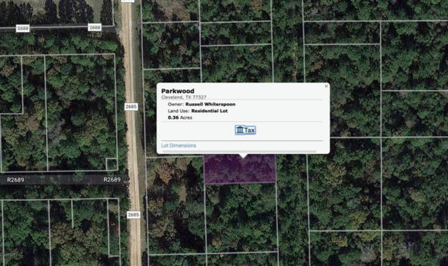 0 PARKWOOD, CLEVELAND, TX 77327, photo 3 of 6